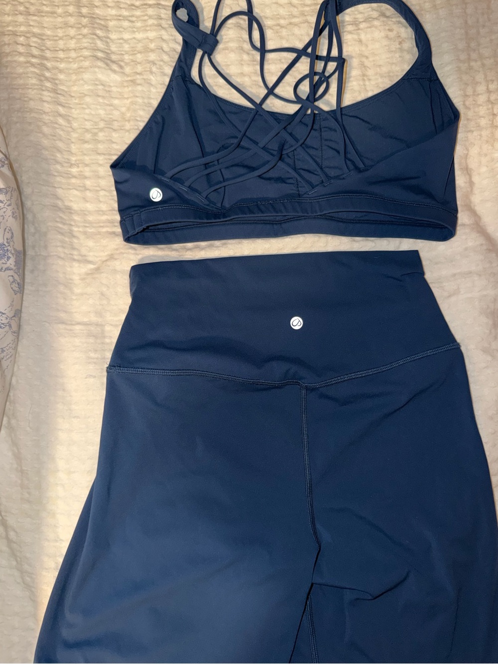 CRZ YOGA Sports Bra & biker shorts Set